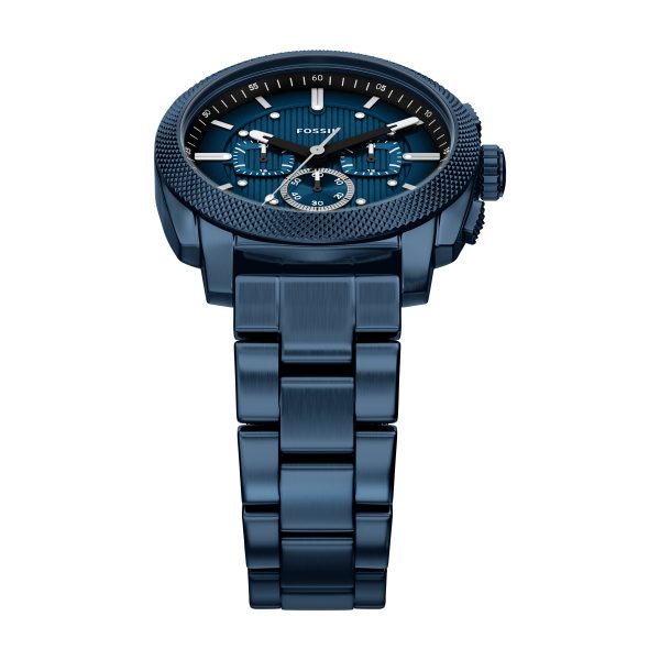 Fossil Machine 44mm Chronograph Stainless Steel Watch - Preorder