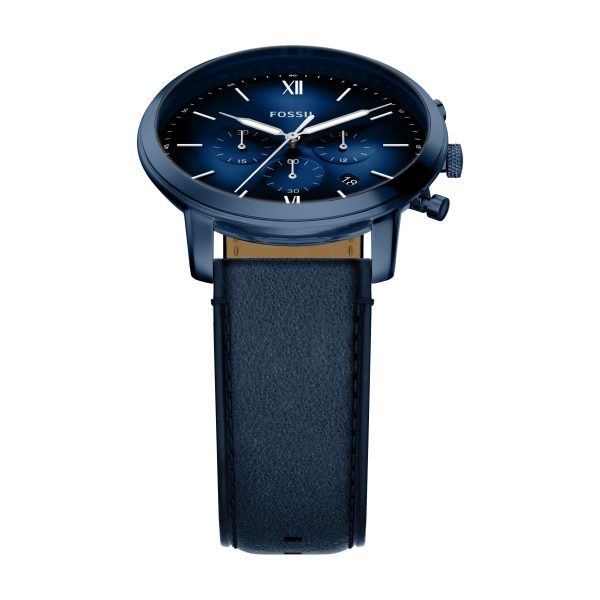 Fossil Neutra 44mm Chronograph Leather Watch - Preorder