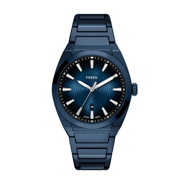 Fossil Everett 42mm Three-Hand Stainless Steel Watch - Preorder