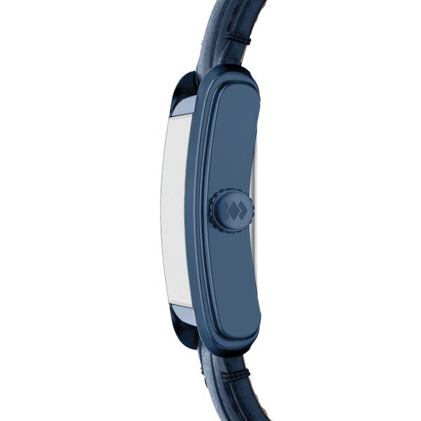 Fossil Carraway 30mm Three-Hand Croco Leather Watch - Preorder
