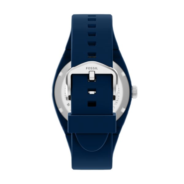 Fossil Everett 42mm Three-Hand Silicone Watch - Preorder