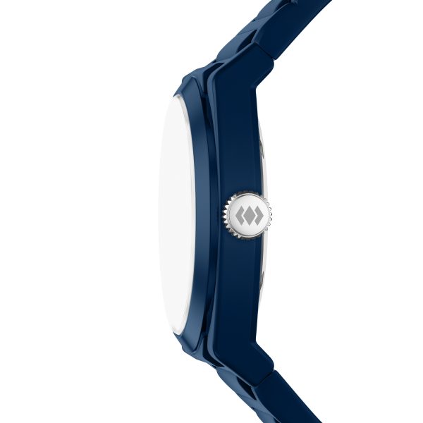 Fossil Everett 42mm Three-Hand Silicone Watch - Preorder