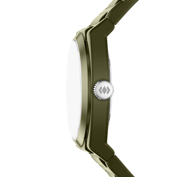 Fossil Everett 42mm Three-Hand Silicone Watch - Preorder