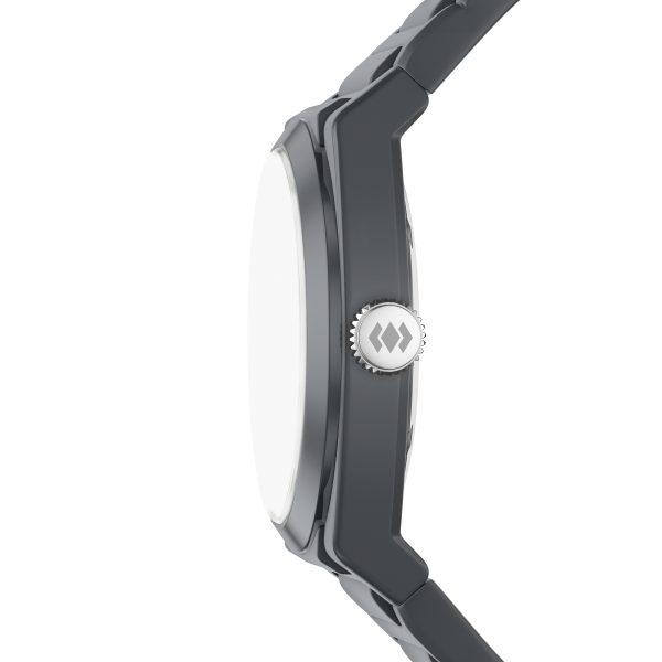 Fossil Everett 42mm Three-Hand Silicone Watch - Preorder