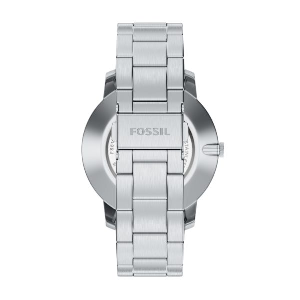 Fossil Minimalist 44mm Three-Hand Stainless Steel Watch - Preorder