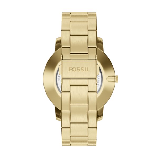 Fossil Minimalist 44mm Three-Hand Stainless Steel Watch - Preorder