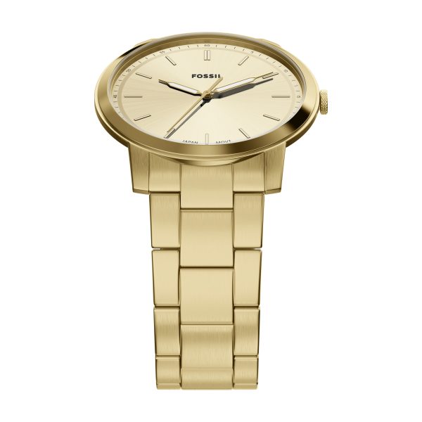 Fossil Minimalist 44mm Three-Hand Stainless Steel Watch - Preorder