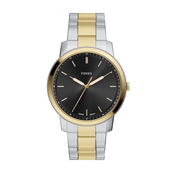 Fossil Minimalist 44mm Three-Hand Stainless Steel Watch - Preorder