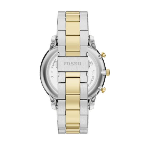 Fossil Neutra 44mm Chronograph Stainless Steel Watch - Preorder