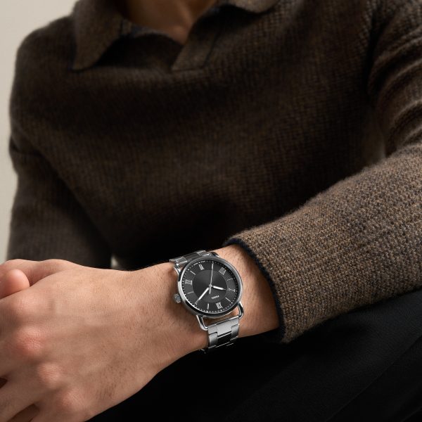 Fossil Copeland 42mm Three-Hand Stainless Steel Watch Set - Preorder