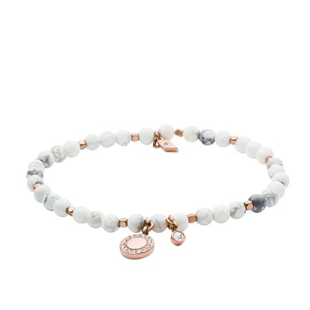 Fossil Howlite Bracelet - Preorder
