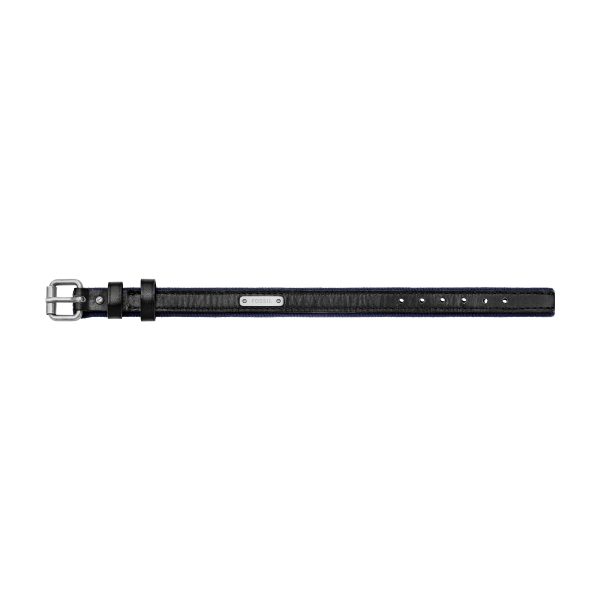 Fossil Everett Color Pop Midnight Blue and Black Leather Strap Bracelet - Preorder