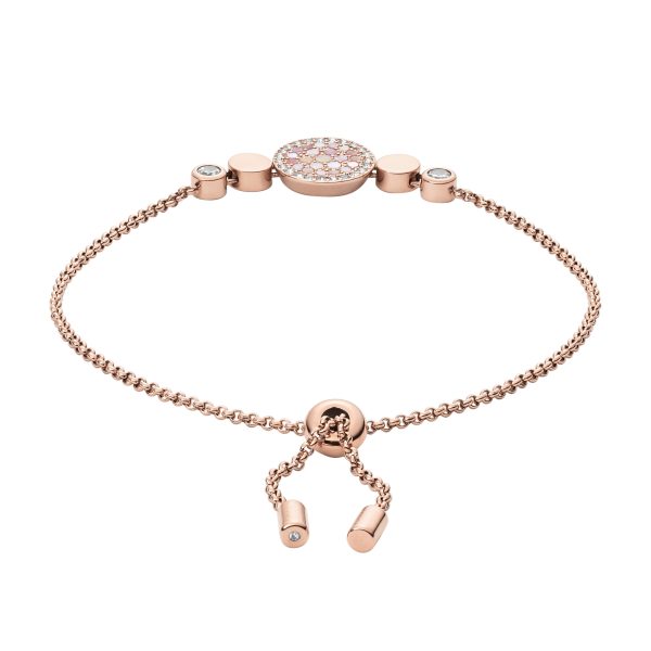 Fossil Merrit Mosaic Mother-of-Pearl Disc Bracelet - Preorder