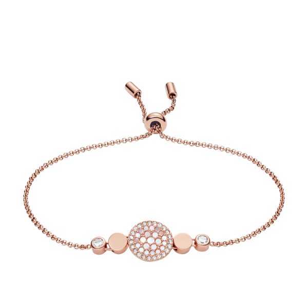 Fossil Merrit Mosaic Mother-of-Pearl Disc Bracelet - Preorder