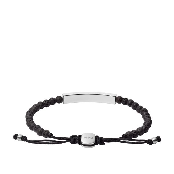 Fossil Ellis Plaque Lava Stone Bracelet - Preorder