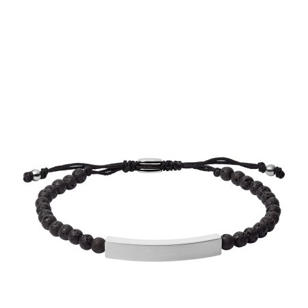 Fossil Ellis Plaque Lava Stone Bracelet - Preorder
