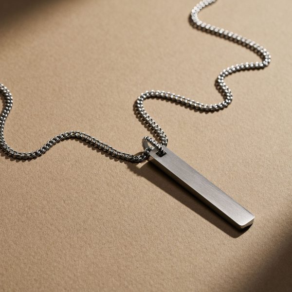 Fossil Ellis Vintage Casual Stainless Steel Pendant Necklace - Preorder