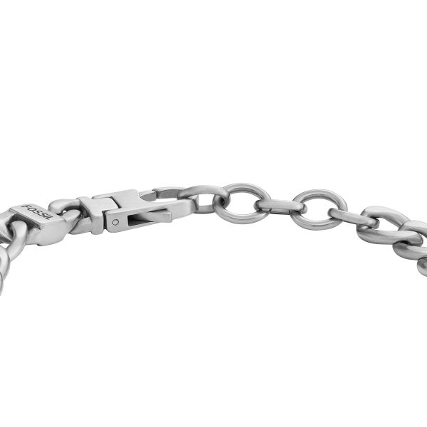 Fossil Ellis Stainless Steel ID Bracelet - Preorder