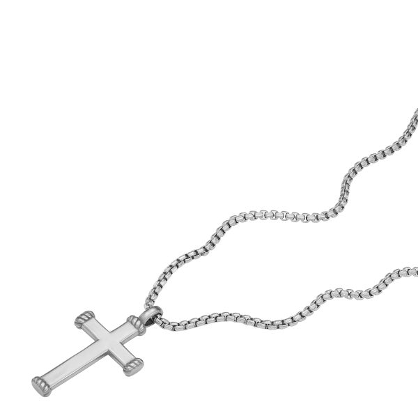 Fossil Ellis Meaningful Moments Stainless Steel Pendant Necklace - Preorder
