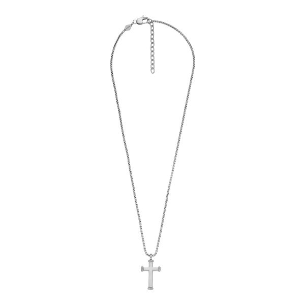 Fossil Ellis Meaningful Moments Stainless Steel Pendant Necklace - Preorder