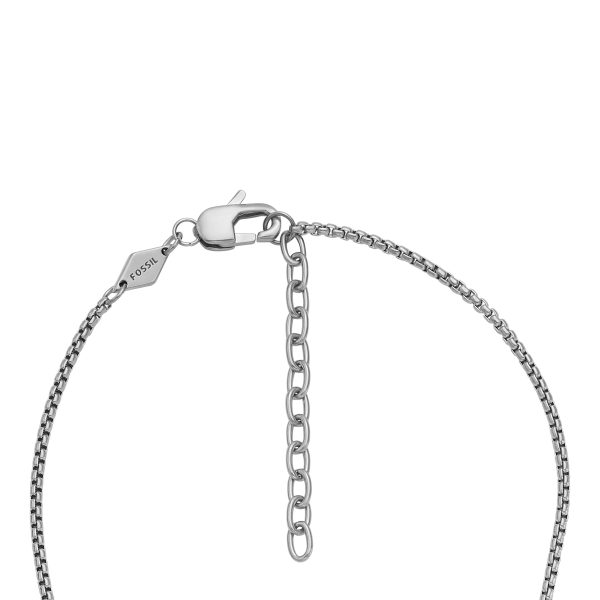 Fossil Ellis Meaningful Moments Stainless Steel Pendant Necklace - Preorder
