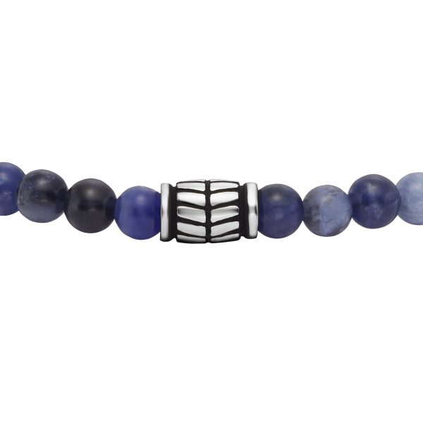 Fossil Everett Sodalite Beaded Bracelet - Preorder