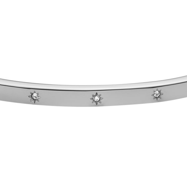Fossil Sadie Shine Bright Stainless Steel Bangle Bracelet - Preorder
