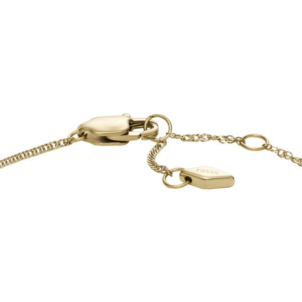 Fossil Sutton Radiant Wings White Mother-of-Pearl Butterfly Chain Bracelet - Preorder