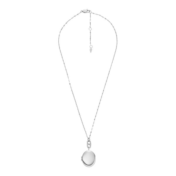 Fossil Heritage Stainless Steel Chain Necklace - Preorder