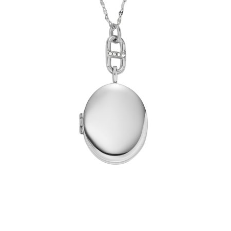 Fossil Heritage Stainless Steel Chain Necklace - Preorder