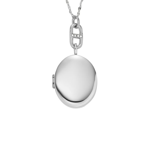 Fossil Heritage Stainless Steel Chain Necklace - Preorder