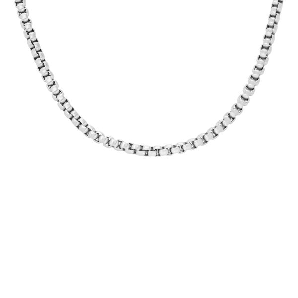 Fossil Ellis Core Chains Stainless Steel Chain Necklace - Preorder