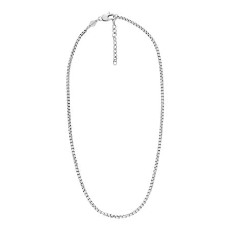 Fossil Ellis Core Chains Stainless Steel Chain Necklace - Preorder