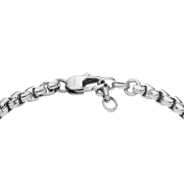 Fossil Ellis Core Chains Stainless Steel Chain Bracelet - Preorder