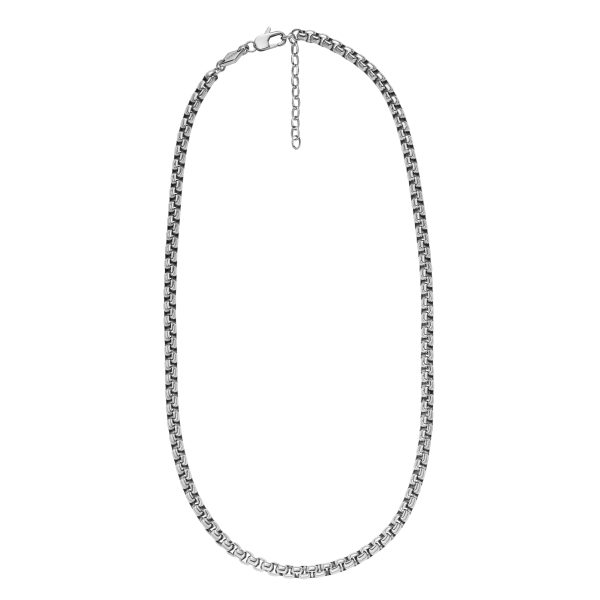 Fossil Ellis Core Chains Stainless Steel Chain Necklace - Preorder