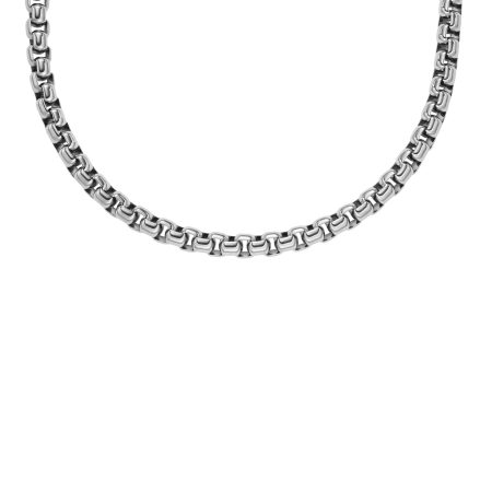 Fossil Ellis Core Chains Stainless Steel Chain Necklace - Preorder