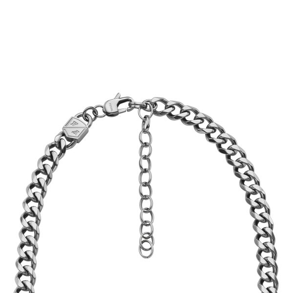 Fossil Ellis Core Chains Stainless Steel Chain Necklace - Preorder