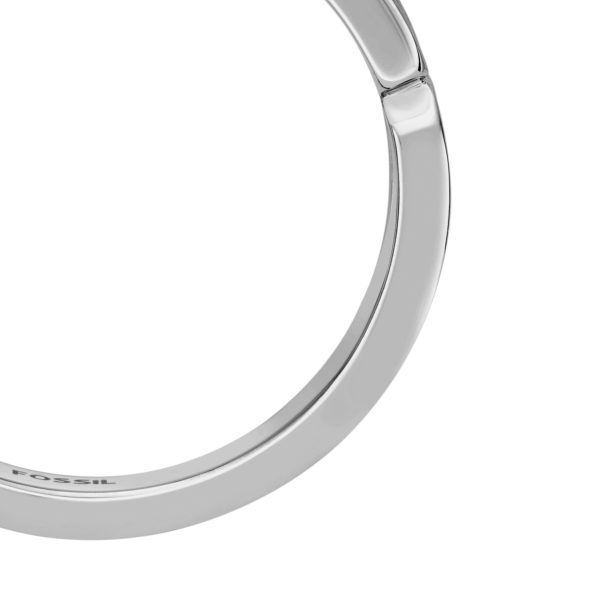 Fossil Heritage D-Link Chain Stainless Steel Band Ring - Preorder