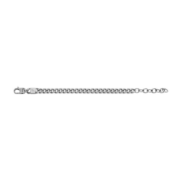 Fossil Harlow Linear Texture Chain Stainless Steel Bracelet - Preorder