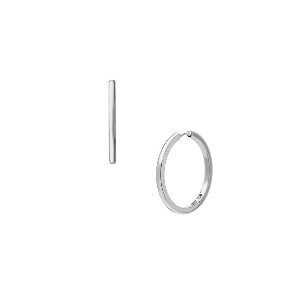 Fossil Ellis Essentials Stainless Steel Hoop Earrings - Preorder