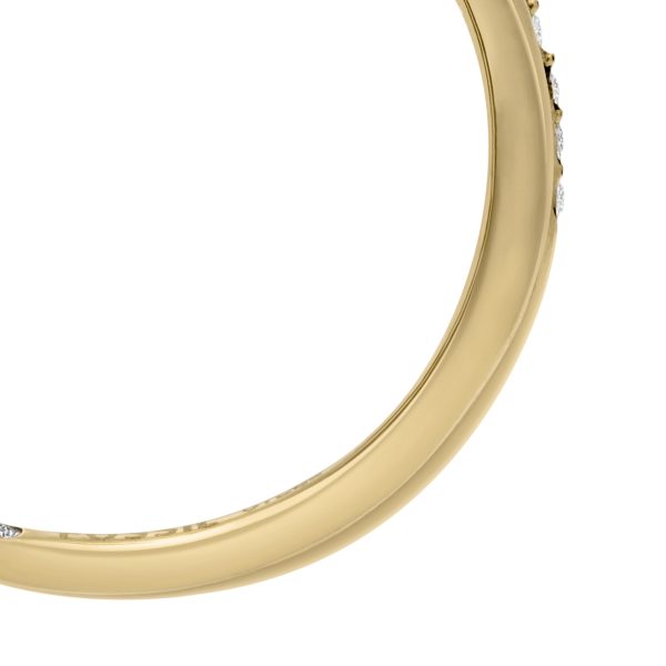 Fossil Sutton Modern Meadows Reconstituted Malachite Prestack Heart Ring - Preorder