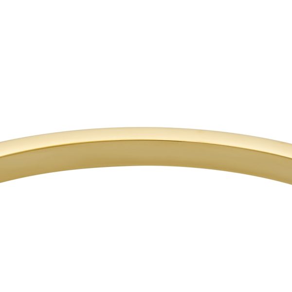 Fossil Ellis Pav&eacute; Glitz Gold-Tone Stainless Steel Bangle Bracelet - Preorder