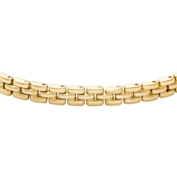 Fossil Arden Watch Links Gold-Tone Stainless Steel Chain Bracelet - Preorder