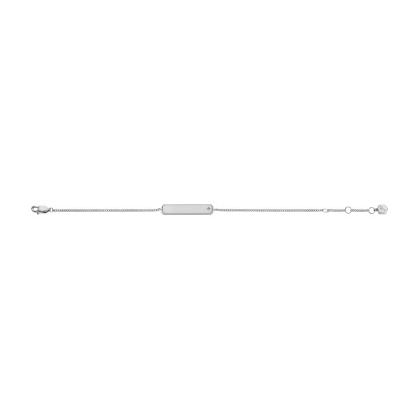 Fossil Sadie Stainless Steel ID Bracelet - Preorder