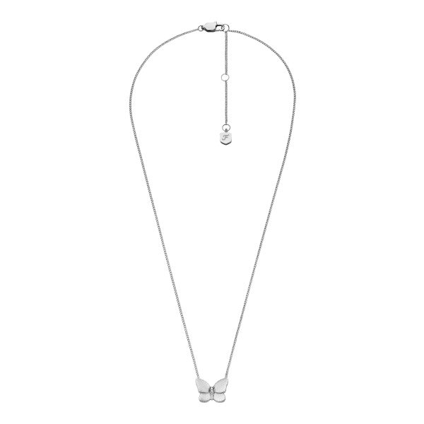 Fossil Sutton Stainless Steel Butterfly Necklace and Earrings Gift Set - Preorder