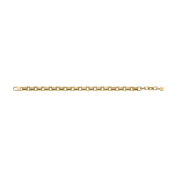 Fossil Raquel Bold Chains Gold-Tone Stainless Steel Chain Bracelet - Preorder
