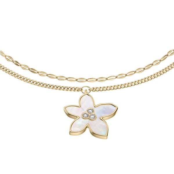 Fossil Sutton The Flower Collection Mother-of-Pearl Multi-Strand Bracelet - Preorder