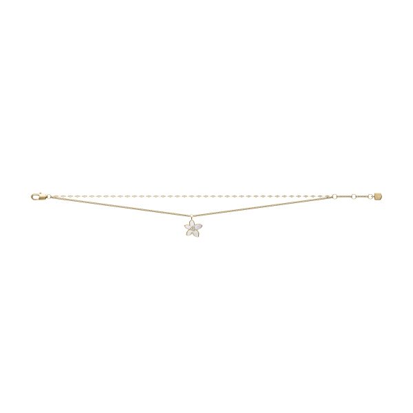 Fossil Sutton The Flower Collection Mother-of-Pearl Multi-Strand Bracelet - Preorder