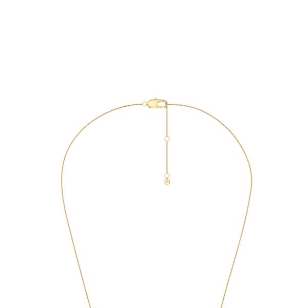 Fossil Ellis Gold-Tone Stainless Steel Pendant Necklace - Preorder