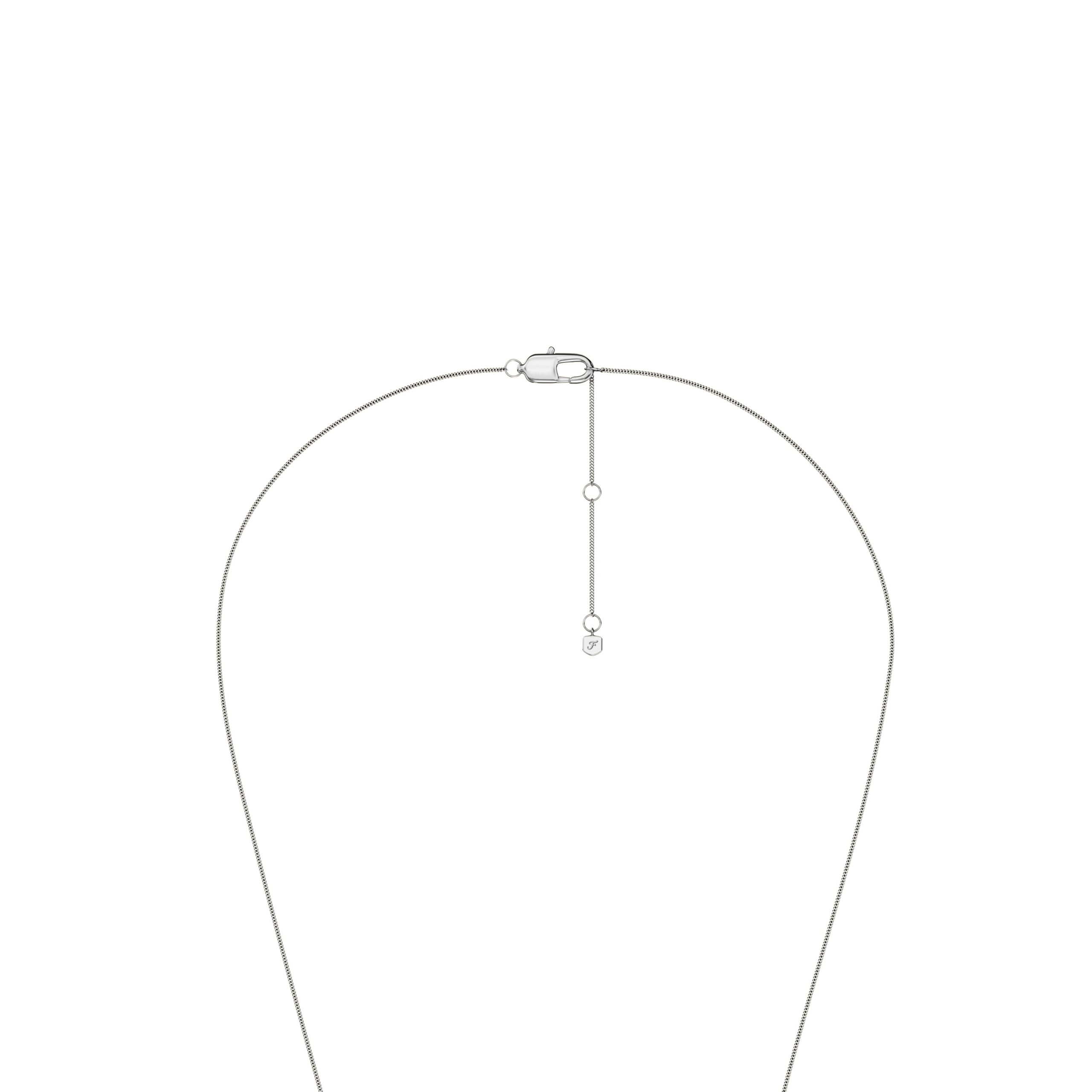 Fossil Ellis Stainless Steel Pendant Necklace - Preorder - Image 4